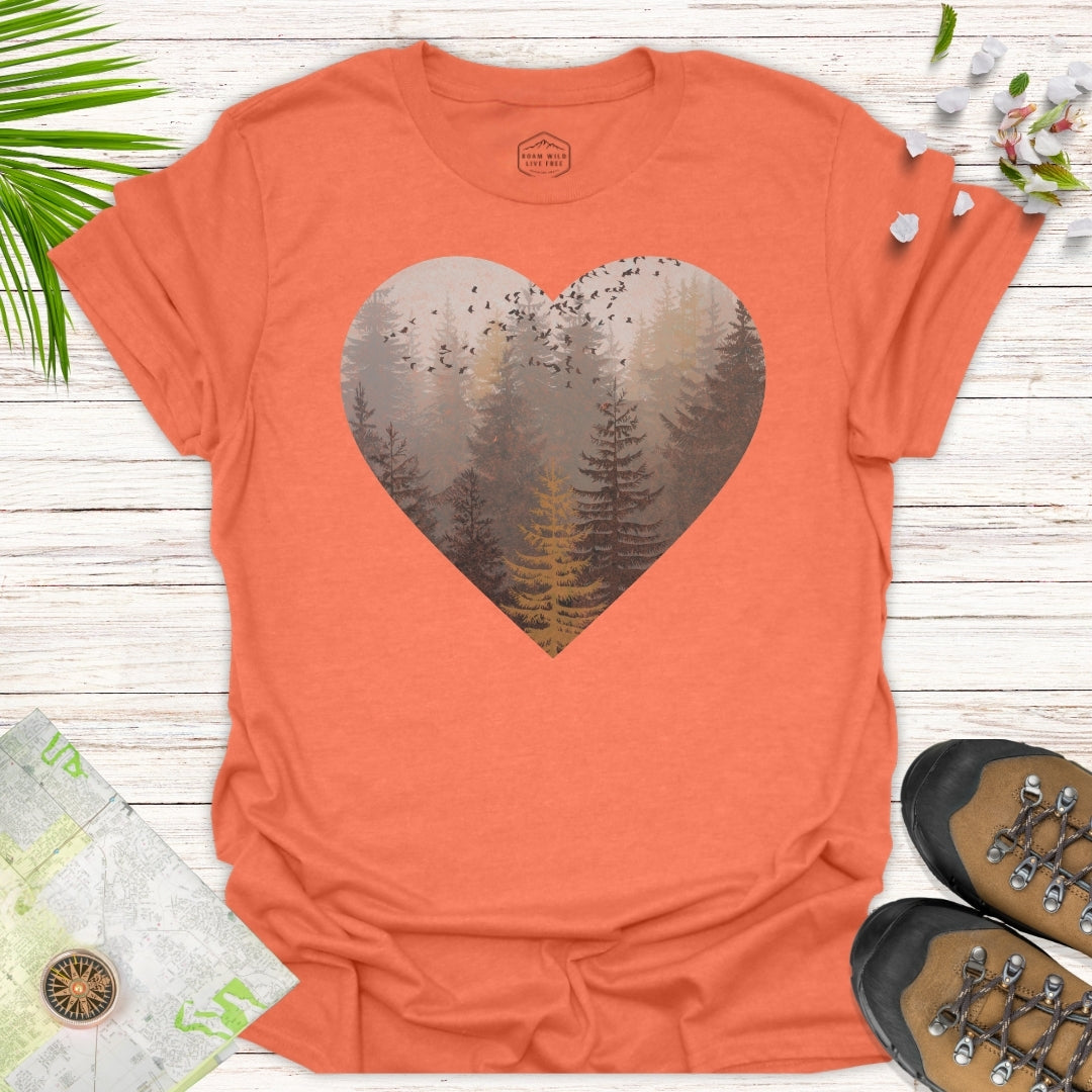 Heart Of The Forest Unisex T-Shirt