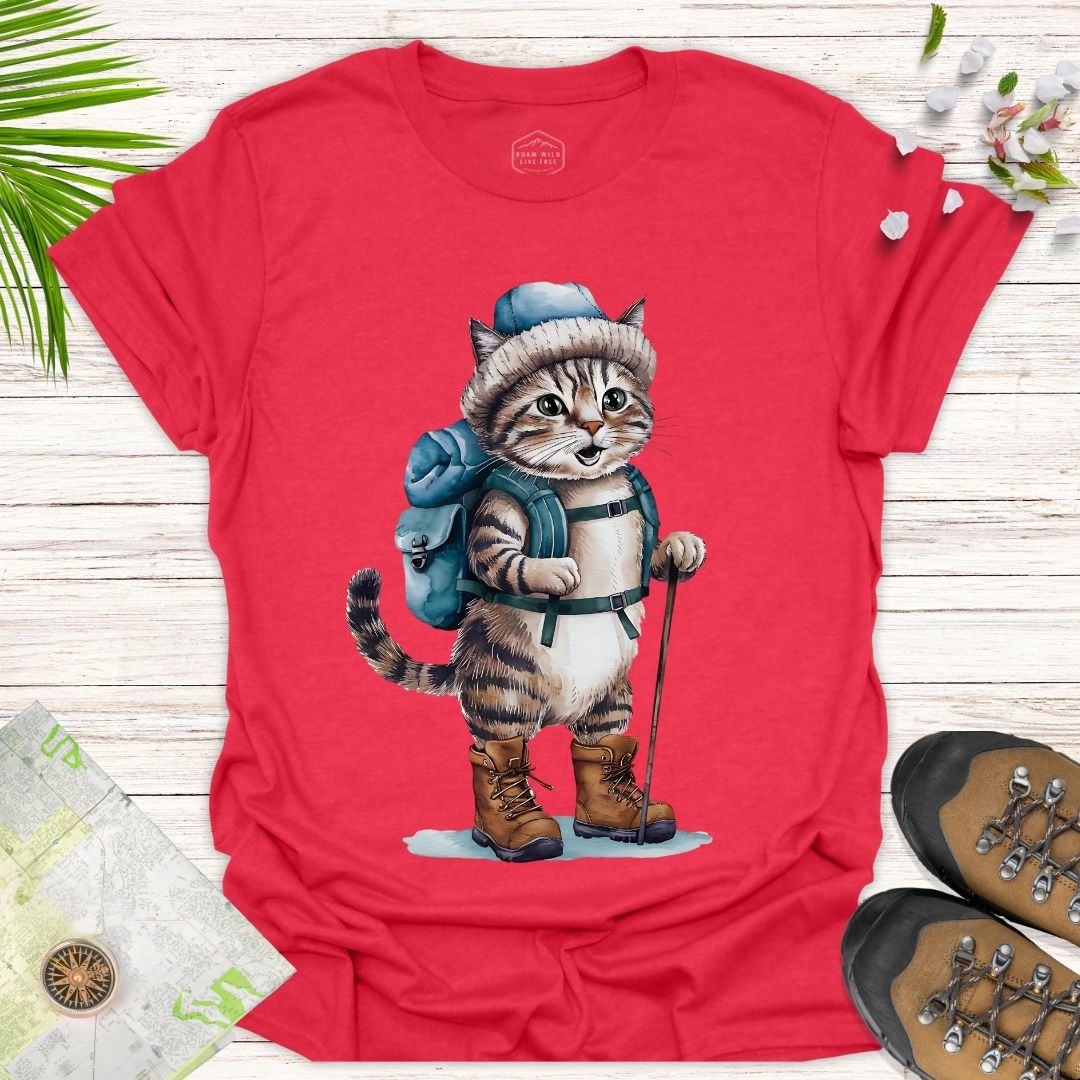 Animal Adventurers Tabby Cat Unisex T-Shirt