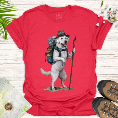 Animal Adventurers White Labrador Unisex Shirt