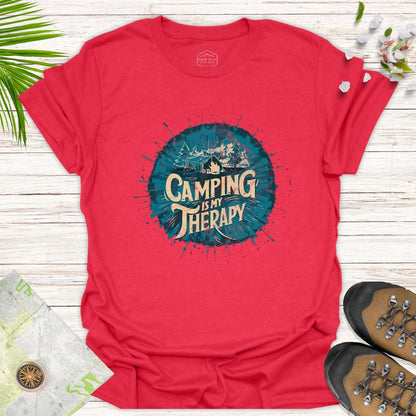 Camping is my Therapy Unisex T-Shirt