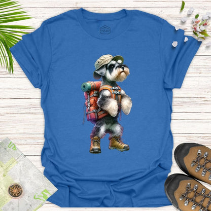 Animal Adventurer Miniature Schnauzer Unisex Tee