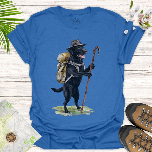 Animal Adventurers Black Labrador Unisex T-Shirt