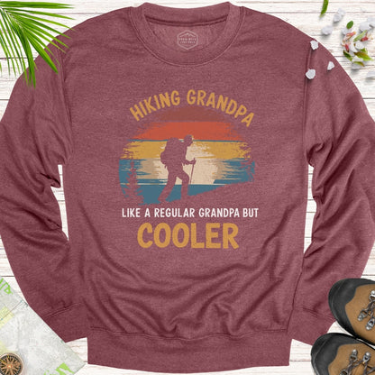 Hiking Grandpa Unisex Sweatshirt