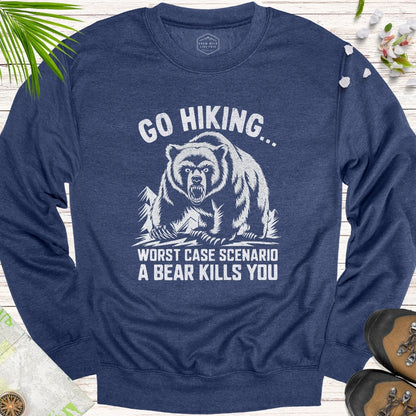 Go Hiking... Unisex Sweatshirt