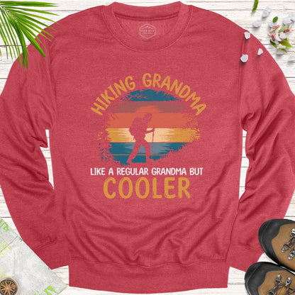 Hiking Grandma Unisex Sweatshirt