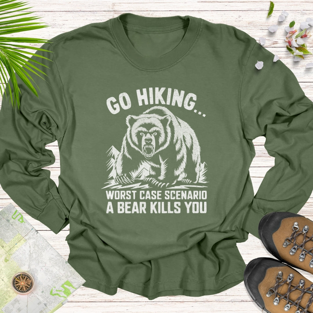 Go Hiking... Long Sleeve Unisex Shirt