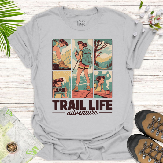 Trail Life Adventure Unisex T-Shirt - Ice Grey