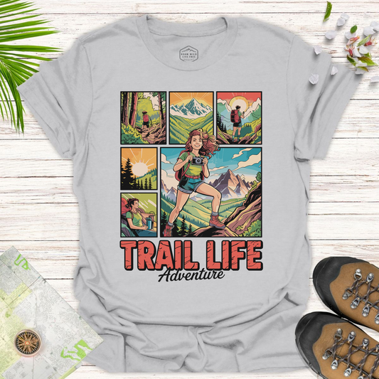 Trail Life Unisex T-Shirt - Ice Grey