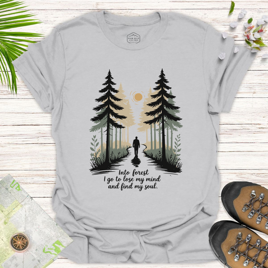 Lose My Mind Unisex T-Shirt - Ice Grey