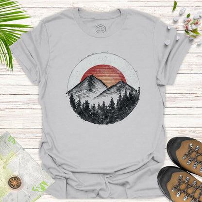 Mountain Sunset Unisex T-Shirt