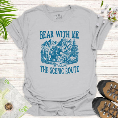 Bear With Me I'm Taking The Scenic Route Unisex T-Shirt