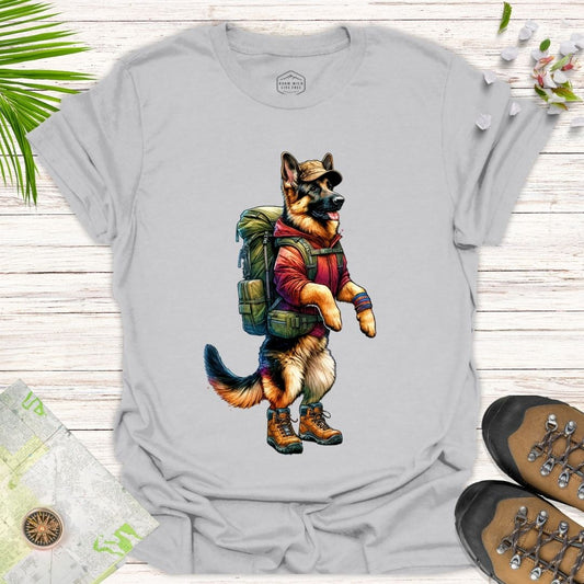 Animal Adventurer German Shepherd Unisex Tee