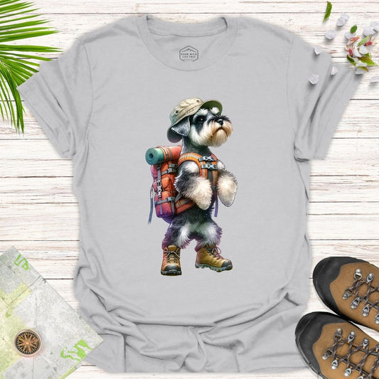 Animal Adventurer Miniature Schnauzer Unisex Tee