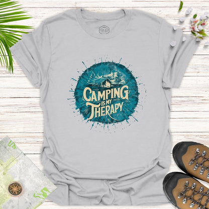 Camping is my Therapy Unisex T-Shirt