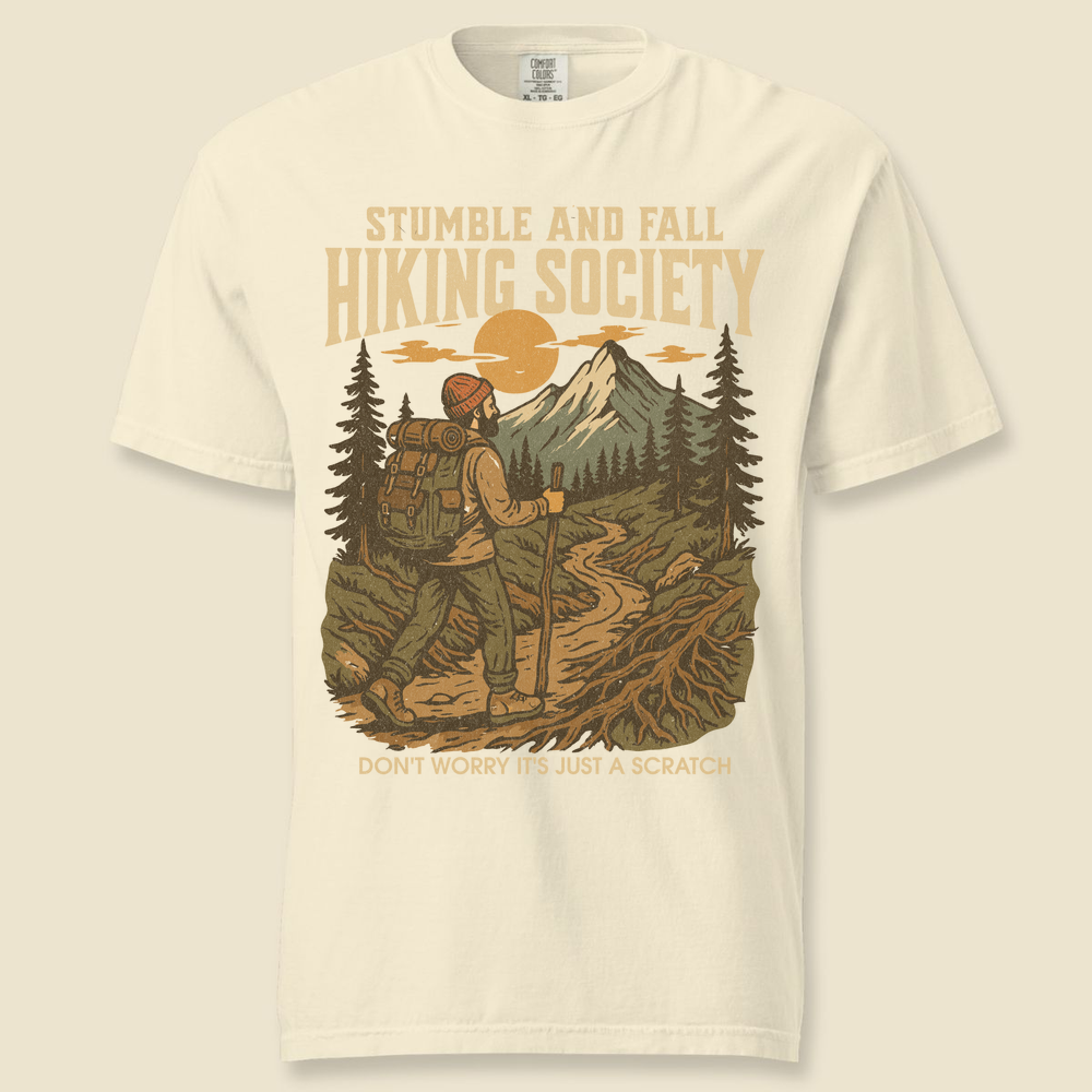 Stumble And Fall Comfort Colors T-Shirt - Ivory