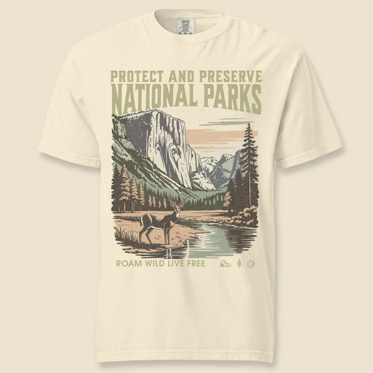 Yosemite T-Shirt - Ivory