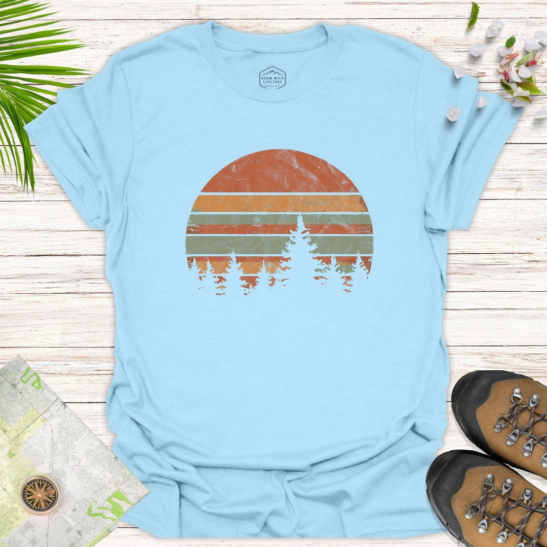 Forest Sunset Unisex T-Shirt