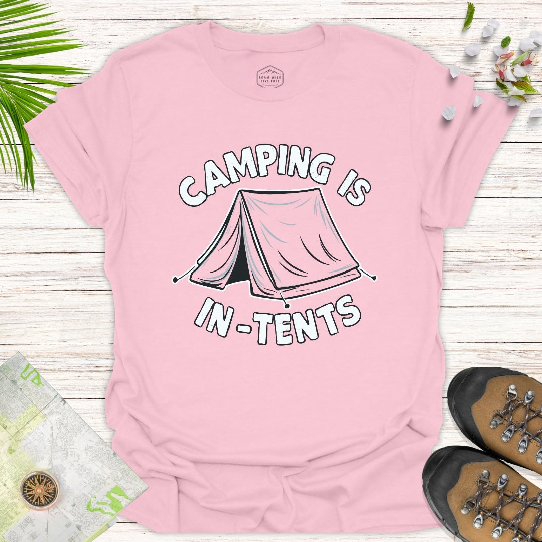 Camping is In-Tents Unisex T-Shirt