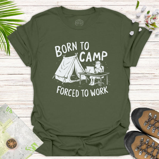 Born To Camp Unisex T-Shirt