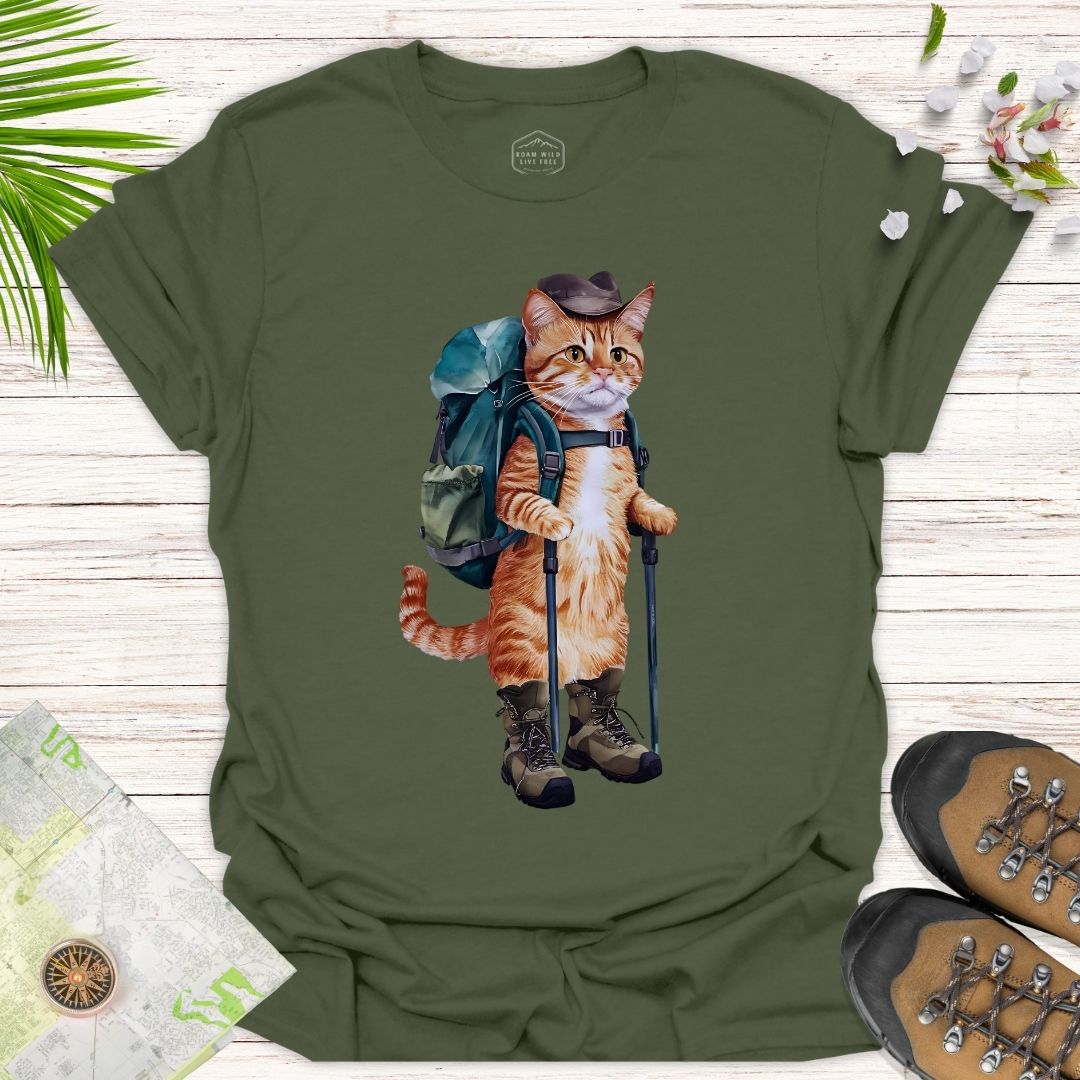 Animal Adventurers Ginger Cat Unisex T-Shirt