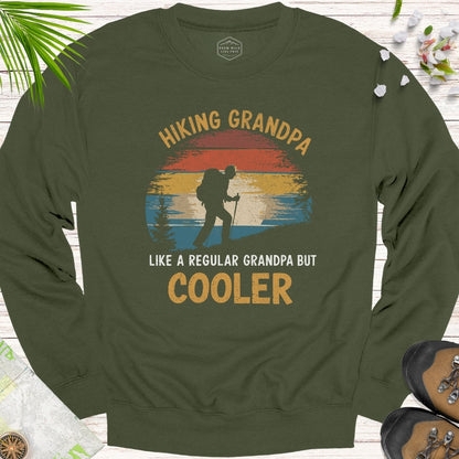 Hiking Grandpa Unisex Sweatshirt