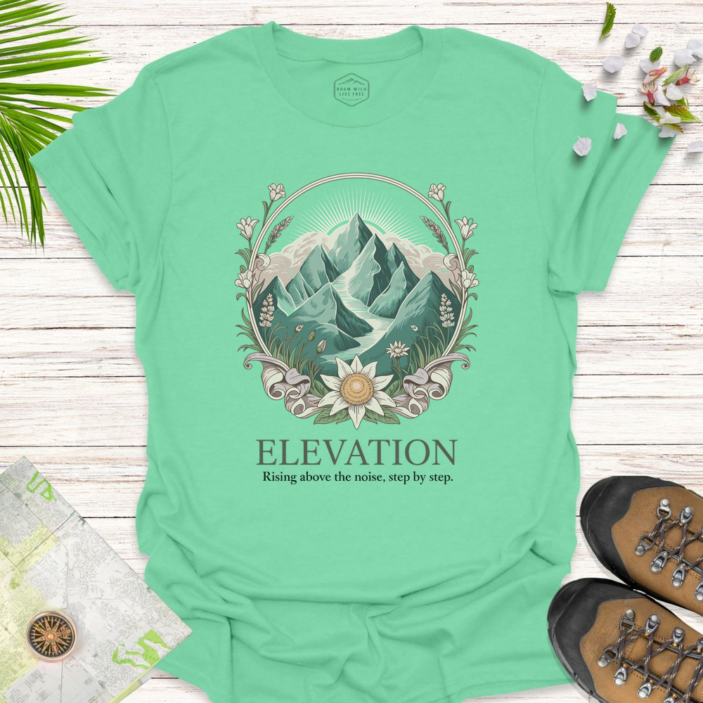Elevation Unisex T-Shirt - Mint Green