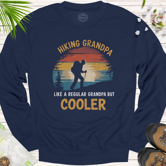 Hiking Grandpa Unisex Sweatshirt