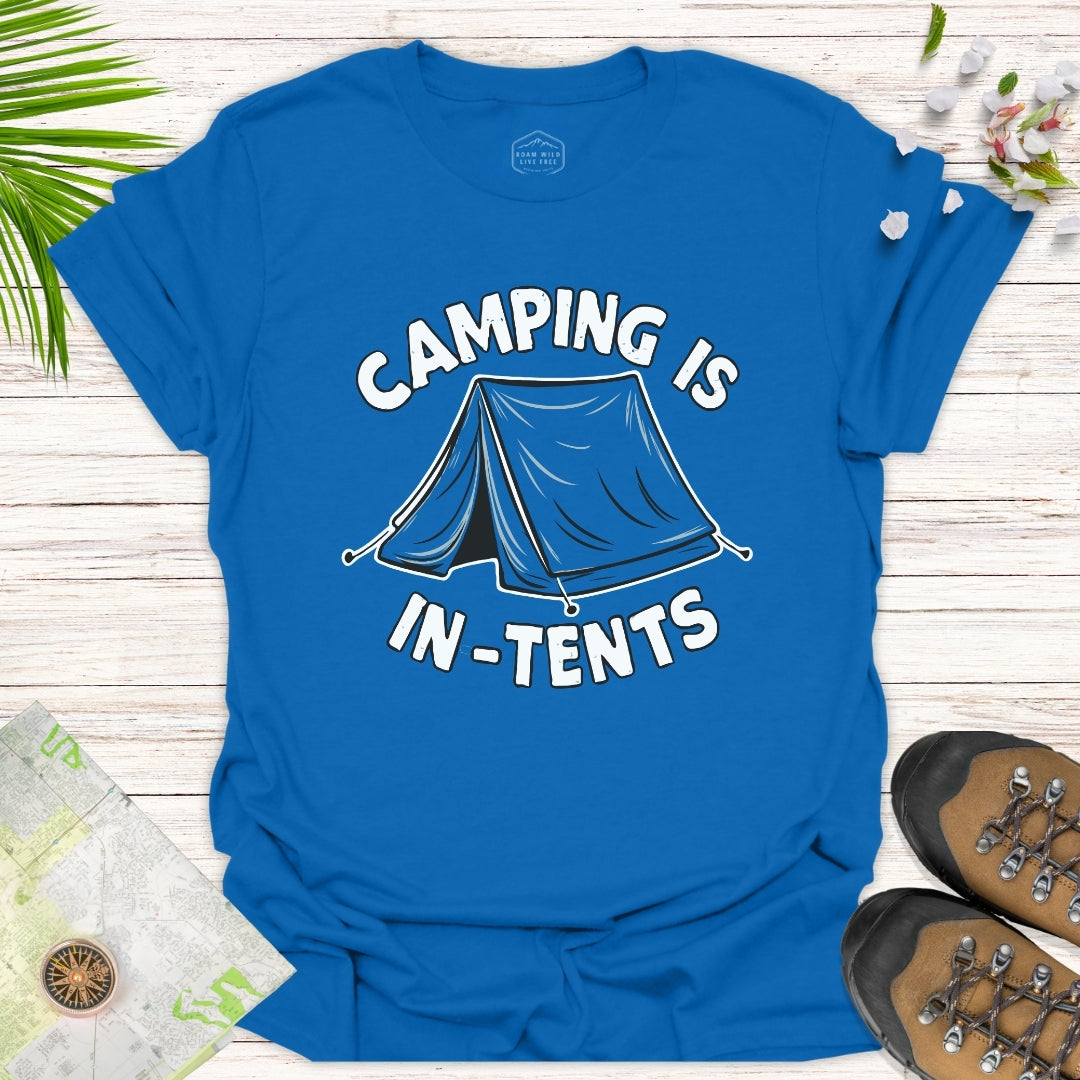 Camping is In-Tents Unisex T-Shirt