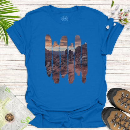 Desert Dusk Pathway Unisex T-Shirt