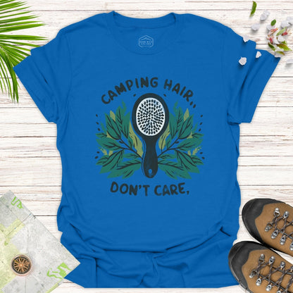 Camping Hair Unisex T-Shirt