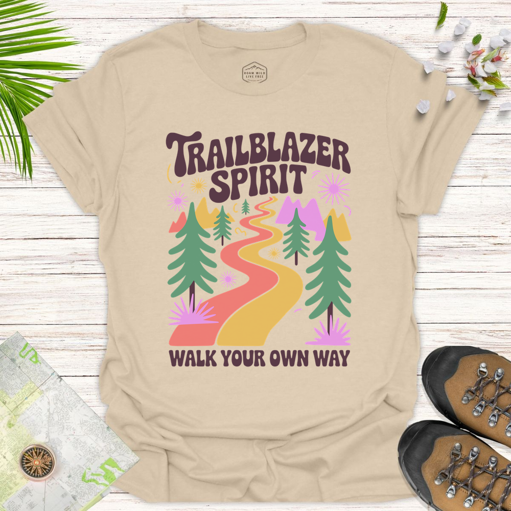 Trailblazer Spirit Unisex T-Shirt - Sand