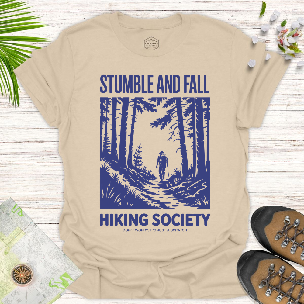 Stumble And Fall Unisex T-Shirt - Sand