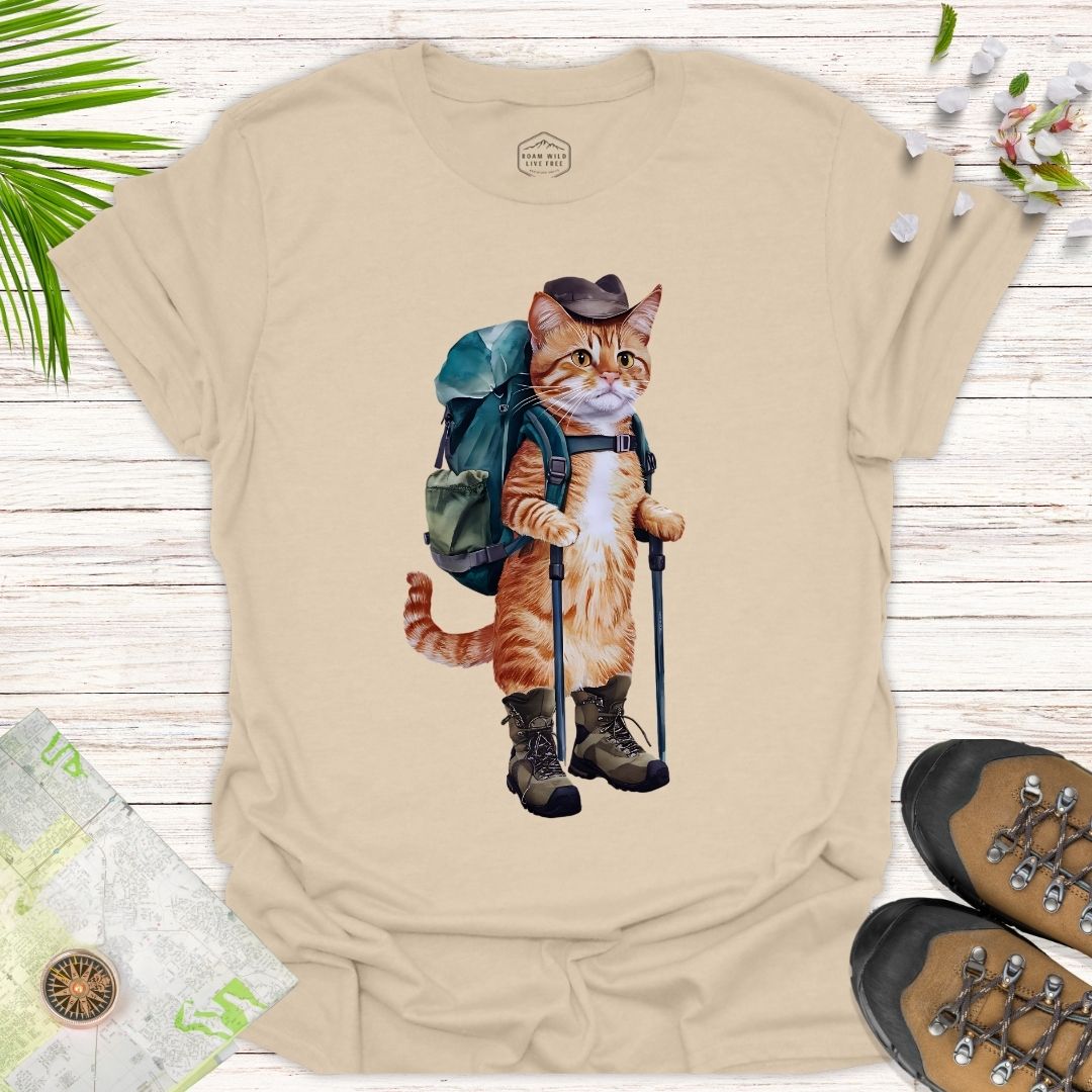 Animal Adventurers Ginger Cat Unisex T-Shirt