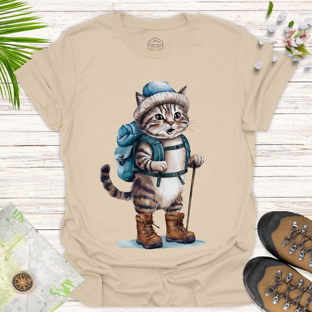 Animal Adventurers Tabby Cat Unisex T-Shirt