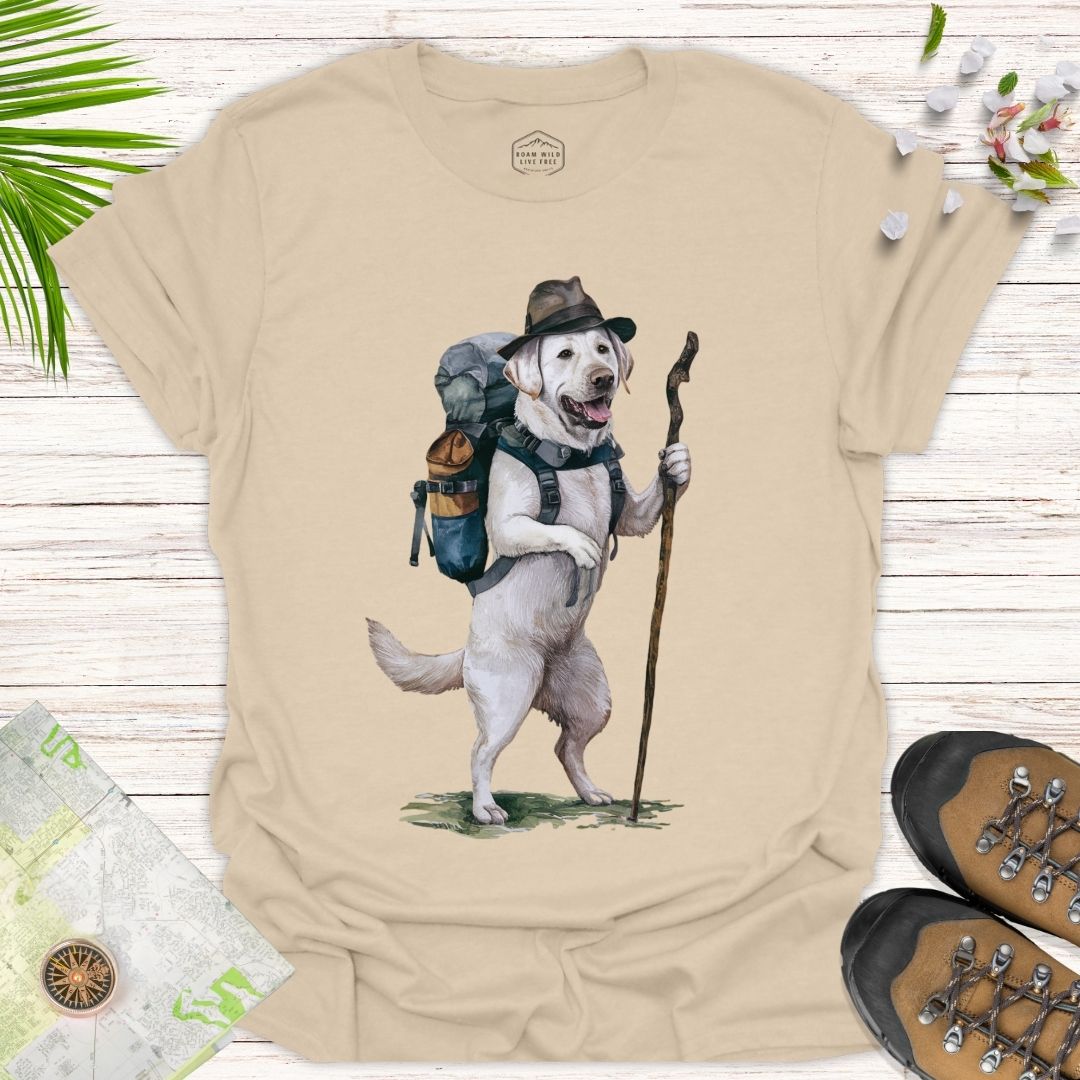 Animal Adventurers White Labrador Unisex Shirt