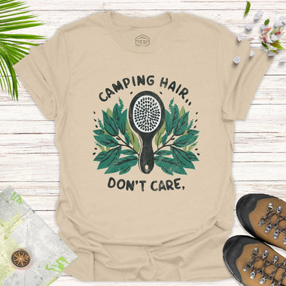 Camping Hair Unisex T-Shirt