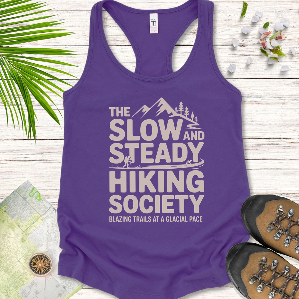The Slow And Steady Women's Tank Top - Solid Purple Rush