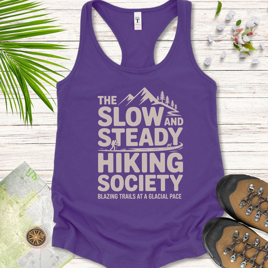 The Slow And Steady Women's Tank Top - Solid Purple Rush