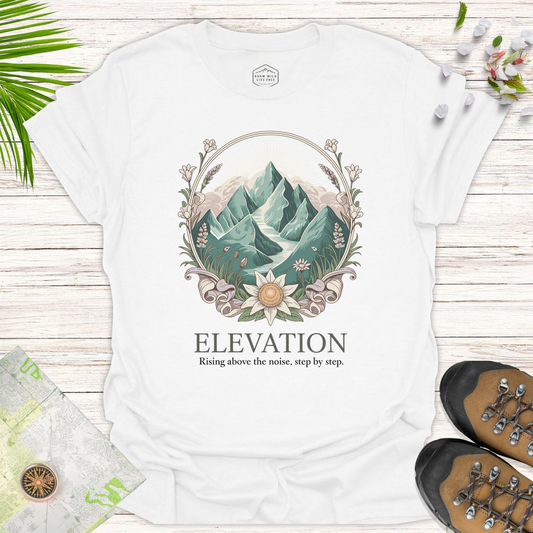 Elevation Unisex T-Shirt - White