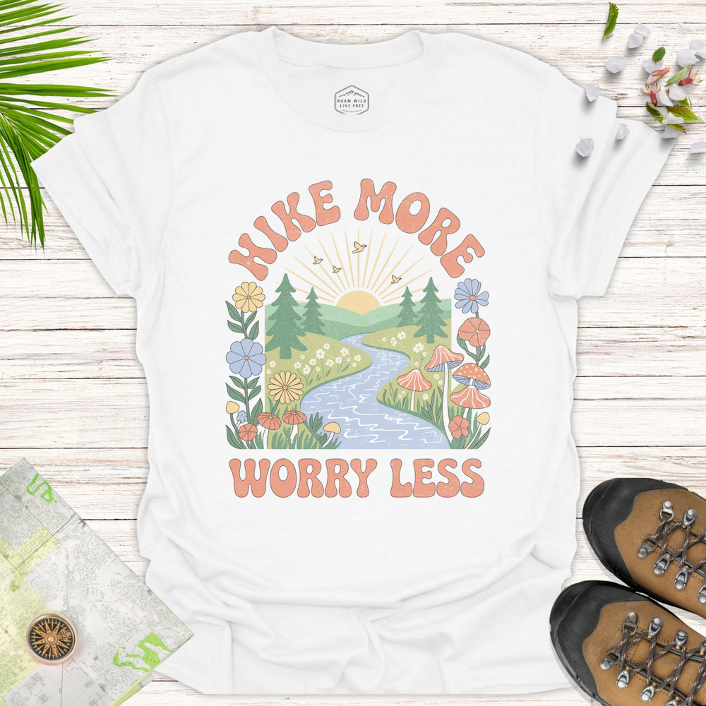 Worry Less Unisex T-Shirt - White