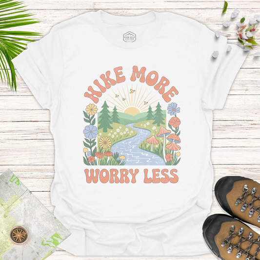 Worry Less Unisex T-Shirt - White