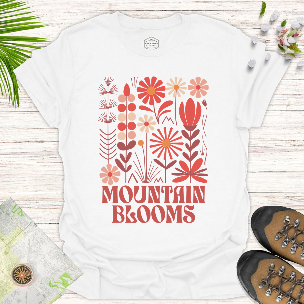 Mountain Blooms - White
