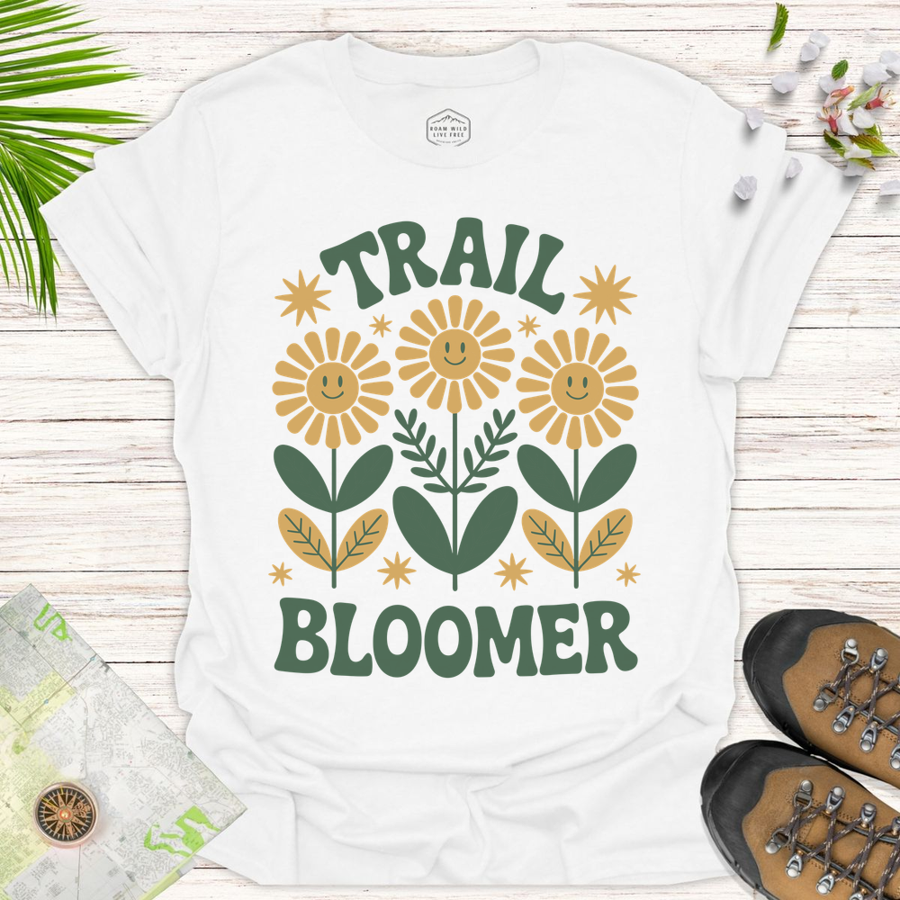 Trail Bloomer Unisex T-Shirt - White