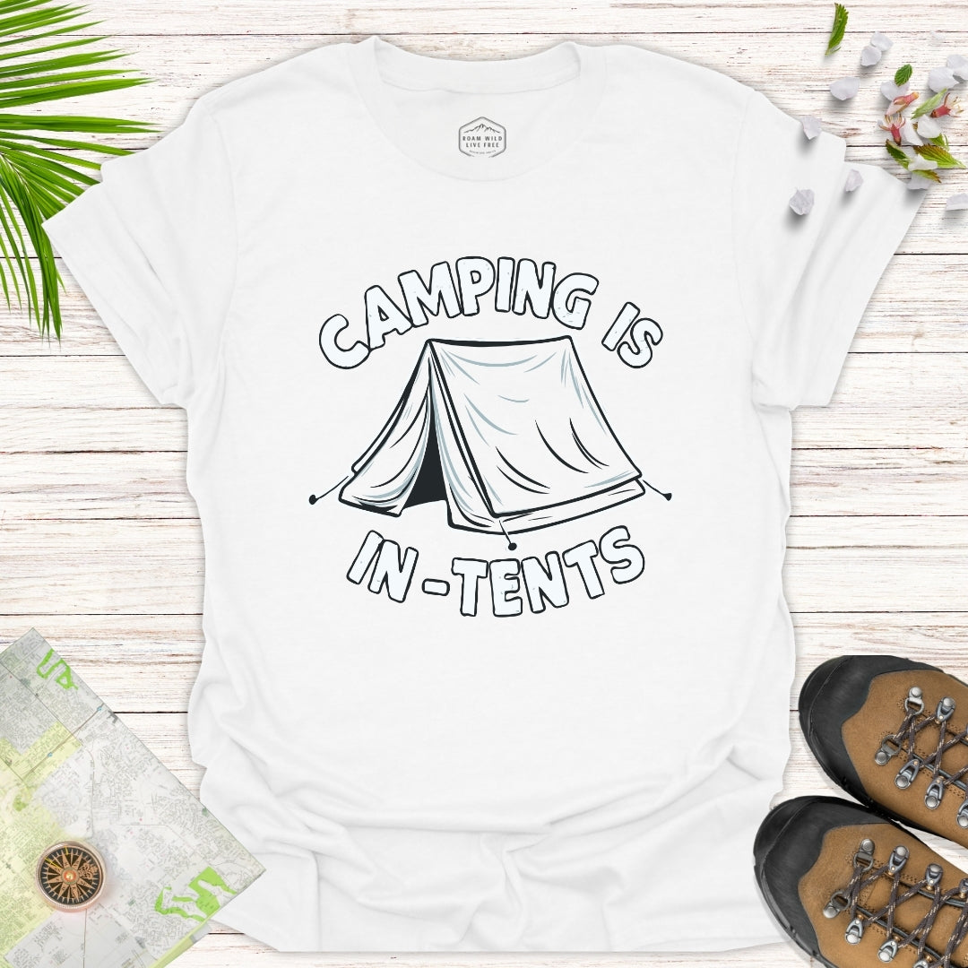 Camping is In-Tents Unisex T-Shirt