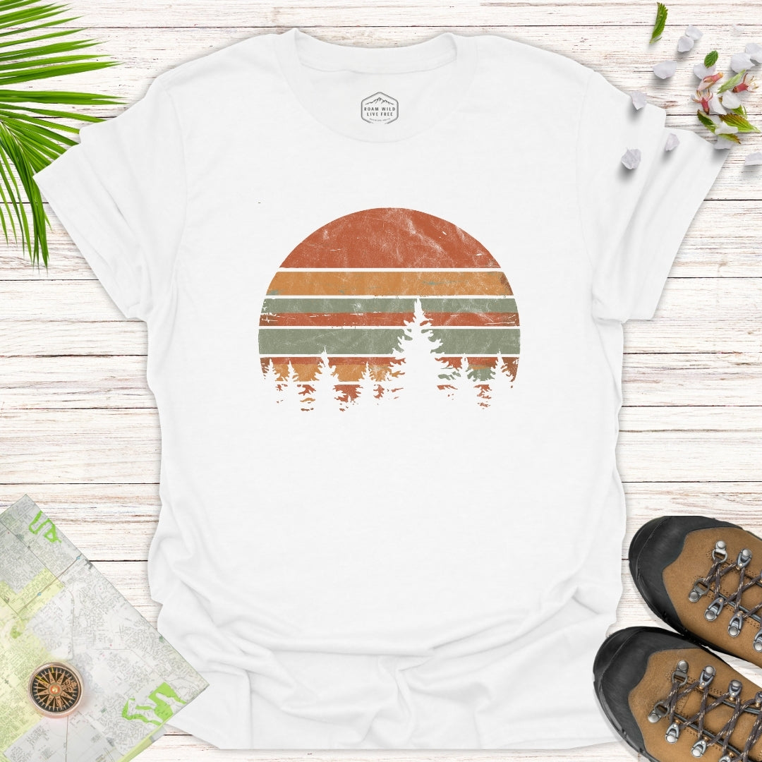 Forest Sunset Unisex T-Shirt