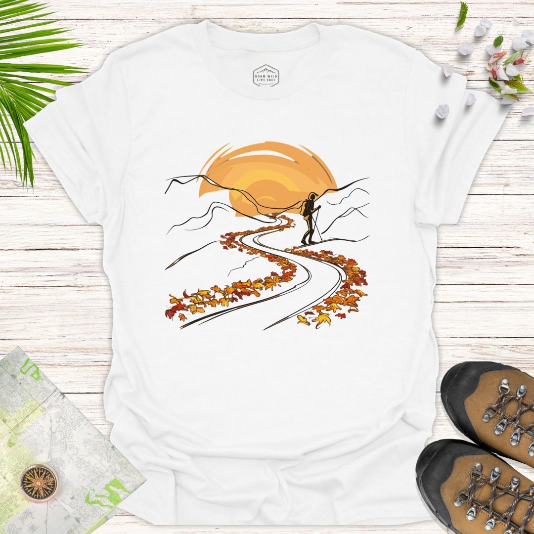 Autumn Sunset Trail Unisex T-Shirt