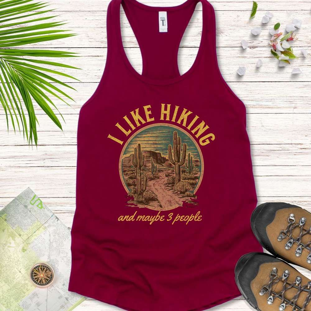 Hiking And 3 People Women's Tank Top