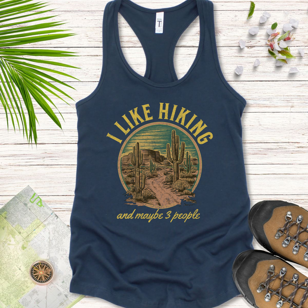 Hiking And 3 People Women's Tank Top