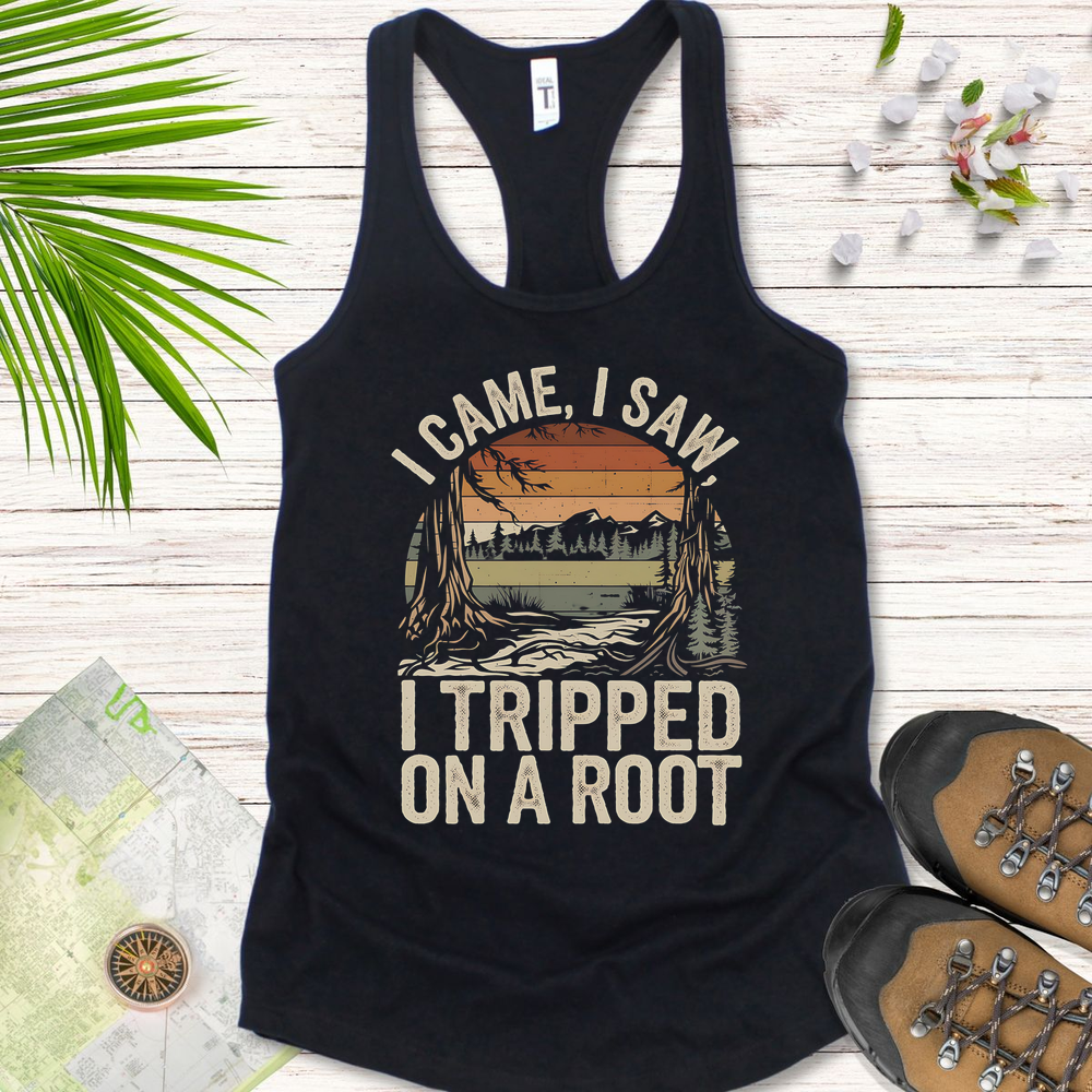 I Tripped On A Root Retro Women's Tank Top