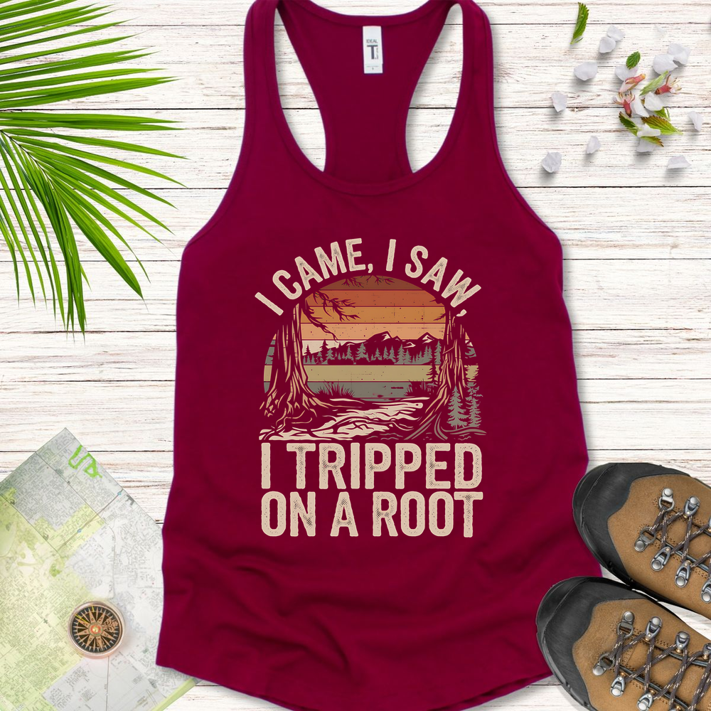 I Tripped On A Root Retro Women's Tank Top